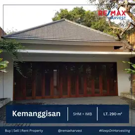 JUAL MURAH ! RUMAH LUAS HAMPIR 300 METER, HADAP UTARA DI KEMANGGISAN
