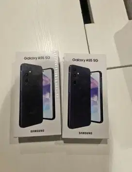 SAMSUNG A55 5G 8/256 NEW SEGEL RESMI