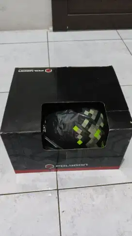 Helm sepeda roadbike mtb polygon