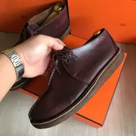 Clarks dessert boots leather work shoes sepatu 43