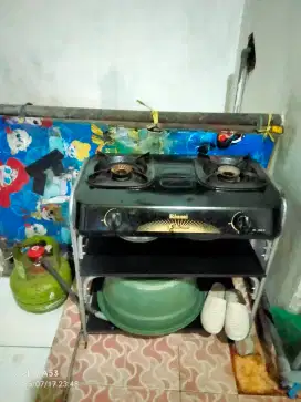 Kompor gas Elpiji komplit lengkap normal