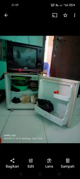 Kulkas mini normal semua