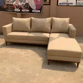 Sofa tamu L santai (210x180)