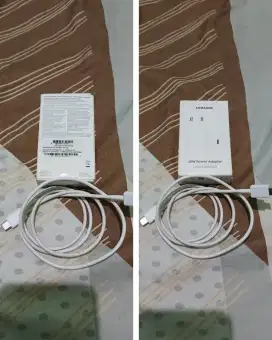 Adaptor charger+ kabel samsung 25watt ORIGINAL (BARU)