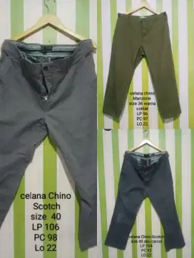 Celana Pria Chino size besar