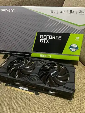 vga gtx 1660 ti pny 6gb 192bit gddr6 1660ti fullset