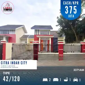 Rumah Bagus Siap Huni 42/120 di Citra Indah City. 2KT, 1KM