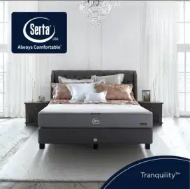 Kasur Latex Serta Transquility 180x200 Ex Display