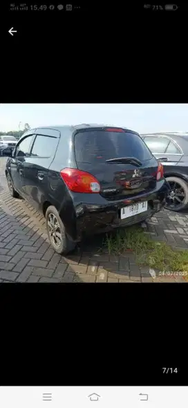 Mitsubishi Mirage MT 1,2 tahun 2012