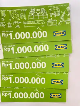 Voucher IKEA Pecahan 1.000.000