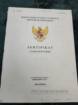 Jual Tanah dan Rumah seadanya