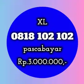 NOMOR CANTIK KOLEKSI XL 102 102