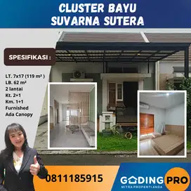 Rumah Furnished Siap Huni Cluster Bayu Suvarna Sutera Cikupa Tangerang