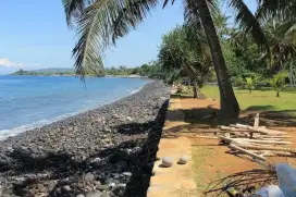 Amazing Ocean Beach Front Land Bonus Villa Karangasem Bali