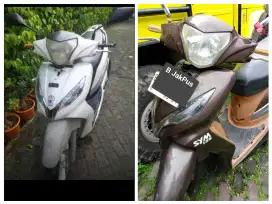 Sym Shark 2012/2011 Coklat(B),Putih(BG)MesinCvt Normal Bisa TT mtr/Hp