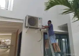 Service AC kulkas mesin cuci pompa air
