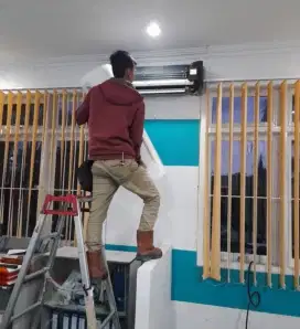 Service AC kulkas mesin cuci pompa air