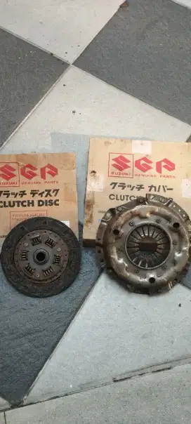 Plat kopling dan matahari Suzuki Katana