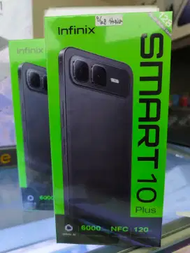 Infinix Smart 10 Plus 8GB+8GB/128GB,Baru,Segel Box,Original