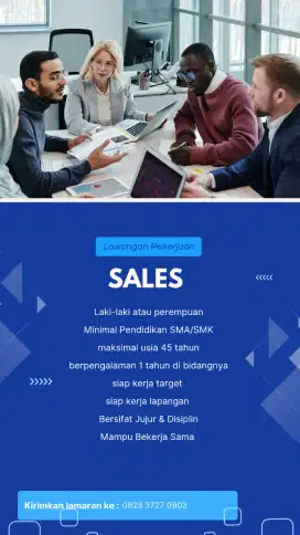 Sales bahan kue