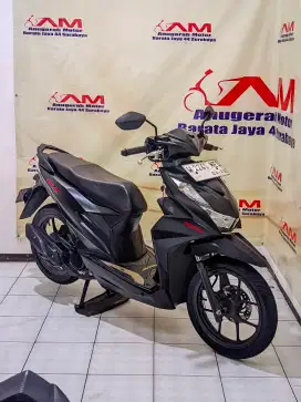 Km 10 Ribu  Mulus Honda Beat Deluxe tahun 2023 Hitam doff