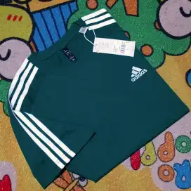 Adidas Lifestyle Essentials Single Jersey 3-Stripes Tee Green IS1333