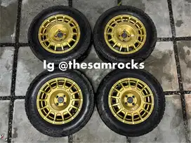Velg Fortis Wheels by Pako Ring 16 4x100 + Ban AT 235/60/16