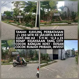 TANAH KAVLING MURAH STRATEGIS DI KOMPLEK KEJAKSAAN KOTA TANGERANG
