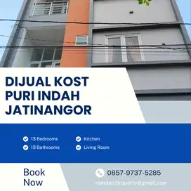 Dijual Cepat Kost 3 Lantai Di Puri Indah Jatinangor
