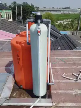 Filter penjernih air kuning