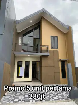 Rumah baru modern berkualitas terlaris di kota bogor & depok