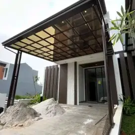 JASA PEMASANGAN KANOPI ATAP SOLARTUFF FLAT