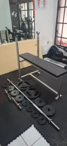 Bench Press + barbell