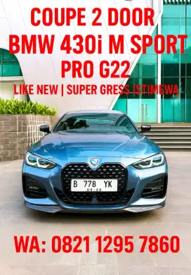 BMW 430i M SPORT G22 COUPE