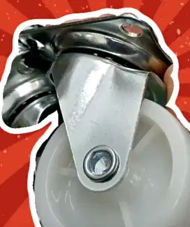 Roda Rak, Lemari,kursi dia-4,5cm , Bahan Teflon
