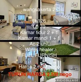 termurah  rumah lux furnish kota baru parahyangan bandung