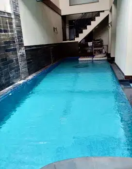 termurah! rumah pool furnish setramurni pasteur bandung utara
