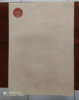 Kertas Segel Lama TH 76 Belum Pernah Terpakai Masih Kosong Jamin Asli