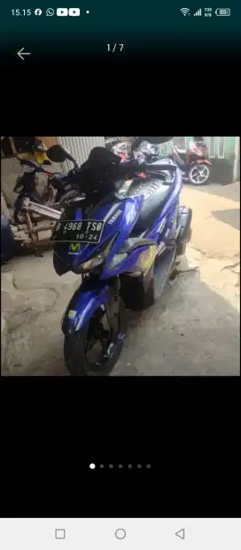 Di jual aerox old th 2017,di Bintaro pdk aren