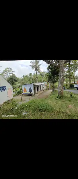 Disewakan Tanah Pinggir Jalan Raya Dekat Pasar