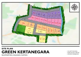 Jogja Utra, Dijual Tanah 100 Jt-an Di Kalasan Sleman SHM P