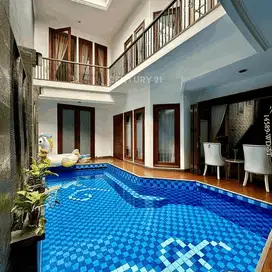 Dijual rumah posisi hook & cantik depan taman di Sektor 9 Bintaro