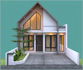 Rumah Dijual Sleman Serasa Villa Dalam Cluster Jalan Wates Km 6