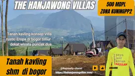 The hanjawong villas tanah kavling berkonsep rustic Eropa klasik