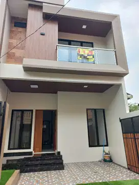 DD206 Rumah Modern Cantik di Pondok Kelapa Duren Sawit Jakarta Timur