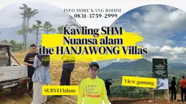 Tanah murah the hanjawong villas lokasi di bogor view gunung hanjawong