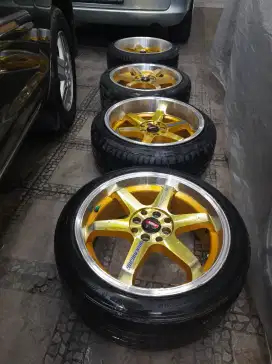 Velg Te37 r 17 pcd 4x100/114 + ban