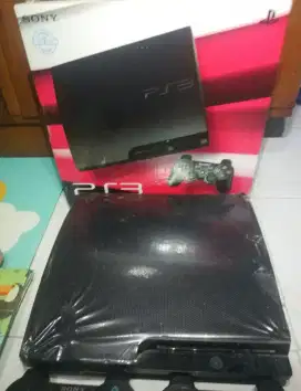 Ps3 slim hitam bekas