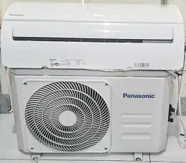 AC PANASONIC 1/2 PK (R32) LowWatt Orisinil Bagus & Dingin Sekali