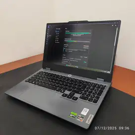 Laptop Gaming Lenovo LOQ 15 Ryzen 7 7435HS RTX 4060 RAM 20GB SSD 512GB